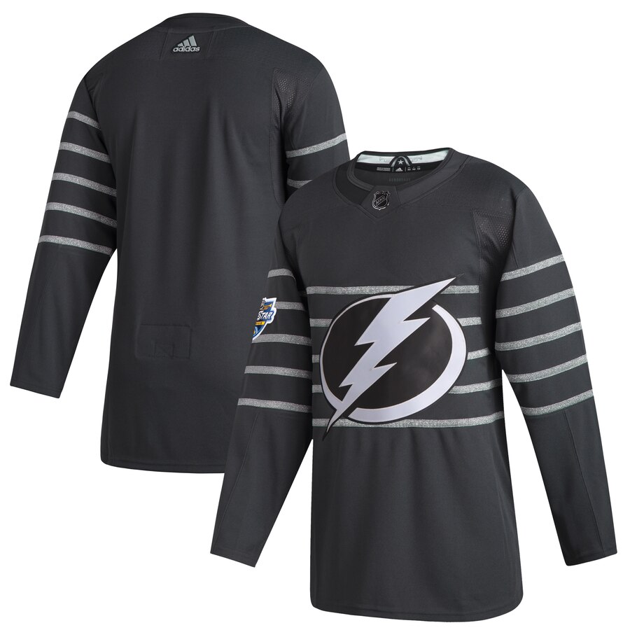 Men Tampa Bay Lightning Adidas Gray 2020 NHL All Star Game Authentic Jersey->toronto maple leafs->NHL Jersey